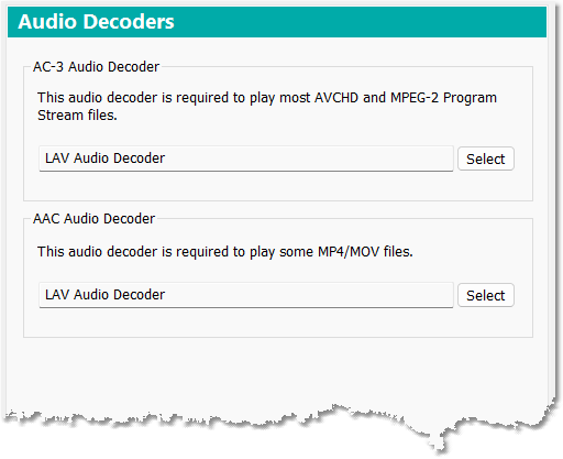 Audio Decoders